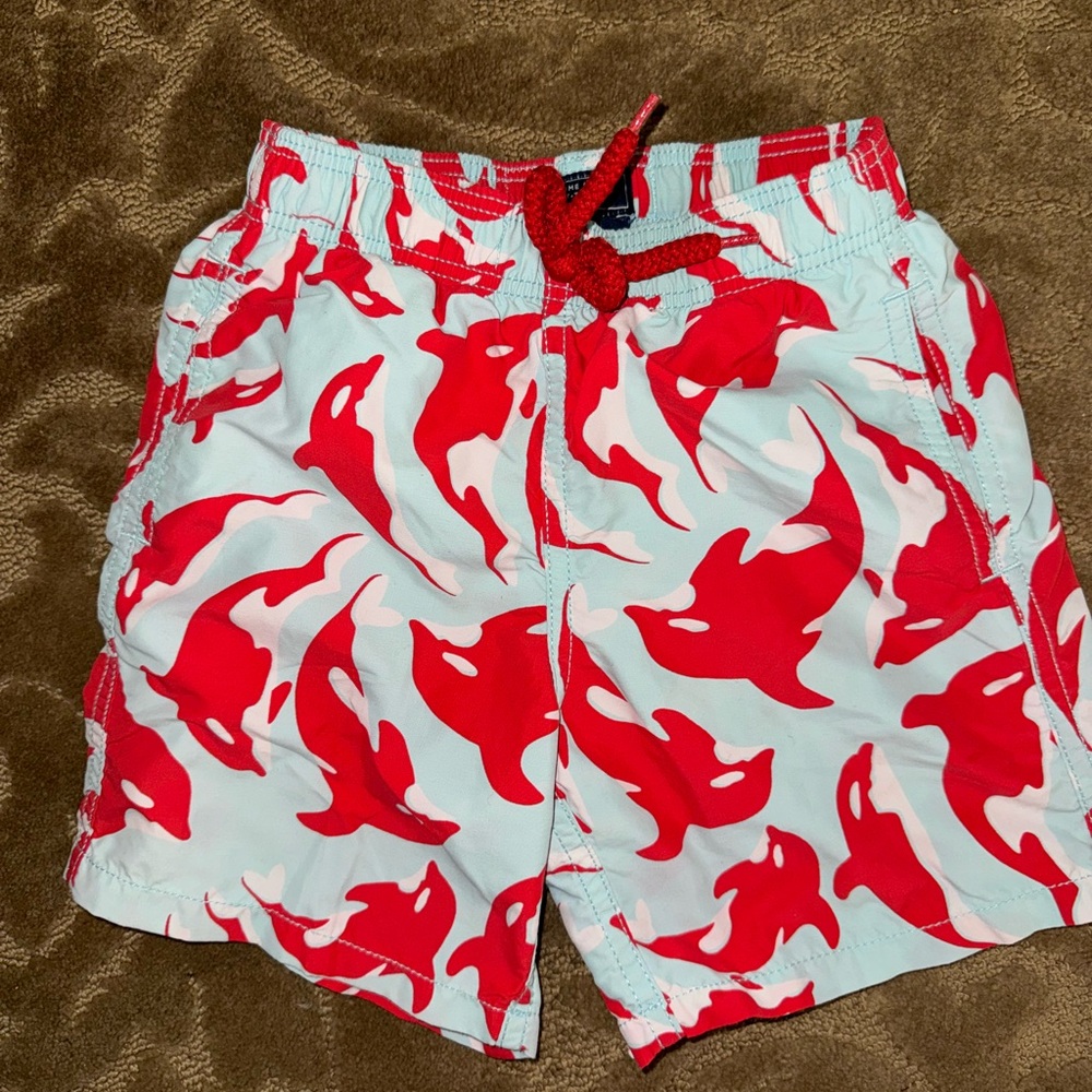 Vilebrequin boys swim shorts size 6. Like new